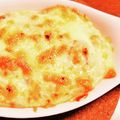 beabea1113's cooksnap of when they made エビ、しめじ、玉葱のグラタン.