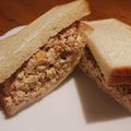 chakulan's cooksnap of when they made サバ缶汁ごとサンドイッチ♡.