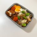 まめ郎's cooksnap of when they made シリコンケースで簡単目玉焼き.
