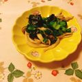 yesmama's cooksnap of when they made 小松菜と味つけ海苔のごま風味和え.