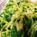 こずっぺ's cooksnap of when they made 時短！白菜と水菜の胡麻和え.