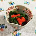 SP♪'s cooksnap of when they made おばあちゃんの胡麻味噌和え.