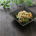 まろんかふぇ's cooksnap of when they made 油揚げと胡瓜とえのき茸の胡麻酢和え❀.