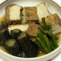 はやみちゃん's cooksnap of when they made 茄子と厚揚げの煮物.