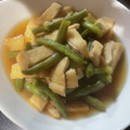 ＭＩ−ＳＡＮ's cooksnap of when they made 簡単✩インゲンと油揚げの煮物.