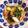 鶏ガラ0529's cooksnap of when they made 【簡単！】チンゲンサイとハムの炒め物！.