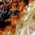 MULA's cooksnap of when they made 納豆とキャベツの千切りのサラダご飯.