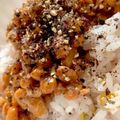 MULA's cooksnap of when they made ■ブラックペッパー入り納豆ごはん■.