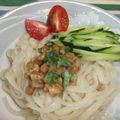 chokomi513's cooksnap of when they made ❤❤　春夏秋冬　うちの納豆うどん　❤❤.