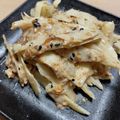 まゆぅ33's cooksnap of when they made ゴボウのおかかごま和え.