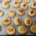 瀬戸めろん's cooksnap of when they made ♡サクサクコロコロナッツクッキー♪簡単♪.