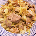 SmileMommy's cooksnap of when they made キャベツと豚こまのニンニク醤油炒め♡.