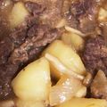 クックSK0OTX☆'s cooksnap of when they made すき焼きのたれで失敗しらず♪肉じゃが.