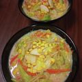 松潤LOVE♥️♥️'s cooksnap of when they made 豆乳ちゃんぽんうどん.