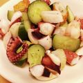 hitomi♪＊'s cooksnap of when they made 切って和えるだけ！タコチクきゅーり☆.