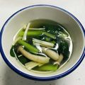 ｂｅｒｒｙ＋'s cooksnap of when they made ＊小松菜でコンソメスープ＊.