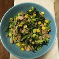 sakutakuhitoshu's cooksnap of when they made ほうれん草とエリンギのマヨソテー.
