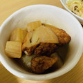 ariyuch's cooksnap of when they made ほっこりおかず＊大根とごぼう天の煮物.