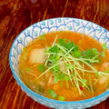 ルぴあ's cooksnap of when they made 簡単♡豆苗とキムチの味噌汁♡.