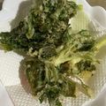 ティンク★'s cooksnap of when they made セロリの葉の天ぷら.
