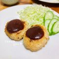 ねっちゃんっ's cooksnap of when they made メンチカツみたいな☆ハンバーグ.