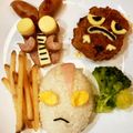きゅんた✳︎'s cooksnap of when they made ウルトラマン&バルタン星人&ピグモン.