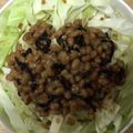 かおり♡♡♡'s cooksnap of when they made 簡単おつまみ キャベツ納豆.