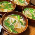 そろそろねんね's cooksnap of when they made ボリューム味噌汁（豚にらもやし）.