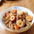 やなぎだまこ's cooksnap of when they made ちくわとこんにゃくのきんぴら.