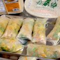 1035's cooksnap of when they made パリパリ湯葉入りベジタリアン生春巻き.