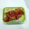 ABOママ☆'s cooksnap of when they made お弁当に最適！豚ロースのさっぱり照り焼き.