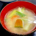 ルぴあ's cooksnap of when they made ほっこり♪具だくさん野菜のお味噌汁.