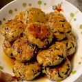 ボブ♪'s cooksnap of when they made リメイク☆ひじきの煮物で鶏つくね.