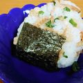 ｅｋ４'s cooksnap of when they made 天むす風おむすび.