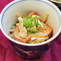 yuki★haru's cooksnap of when they made ささ身・えのき・パプリカの胡麻マヨ和え.
