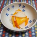 バカリャウ's cooksnap of when they made 大根と柿の昆布茶なます.