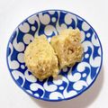 クック6U7INU☆'s cooksnap of when they made 離乳食に♪バナナきなこ蒸しパン.