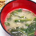 レッツ5's cooksnap of when they made サバ缶の汁ですぐできるおつゆ.