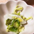 ikkkmt's cooksnap of when they made 無限白菜 大量消費 こども白菜^_^.