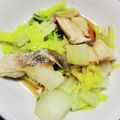クックY08S17☆'s cooksnap of when they made 簡単ヘルシー料理✿タラと白菜の蒸し煮.