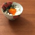Etsu☆ko's cooksnap of when they made 卵黄余ったら！朝ごはんに♪卵黄の醤油漬け.