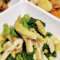 ちょちょこ✫'s cooksnap of when they made ＊ルクエde小松菜と油揚げの煮びたし＊.