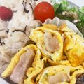 なーなちゃん's cooksnap of when they made 朝食やお弁当に♪ エビシューマイの卵焼き.