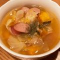 Rieko_ｓ♪♪'s cooksnap of when they made ■かぼちゃとベーコンのコンソメスープ■.