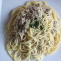 donntamu's cooksnap of when they made ★カレークリーム　ミートソース★.