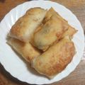 fukikos's cooksnap of when they made お弁当にもおつまみにも♡海老と枝豆の春巻.