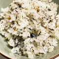 はるひやま's cooksnap of when they made 焼きのりの炊き込みご飯.