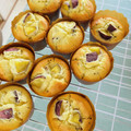 koto☆mama's cooksnap of when they made 黒ごまとさつまいものマフィン＊ふわふわ.