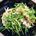 ブランシュkuu's cooksnap of when they made 簡単に出来る♡豆苗ナムル風♡.