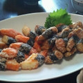 suzuhaha's cooksnap of when they made ササミの磯辺揚げ(海苔巻き揚げ).